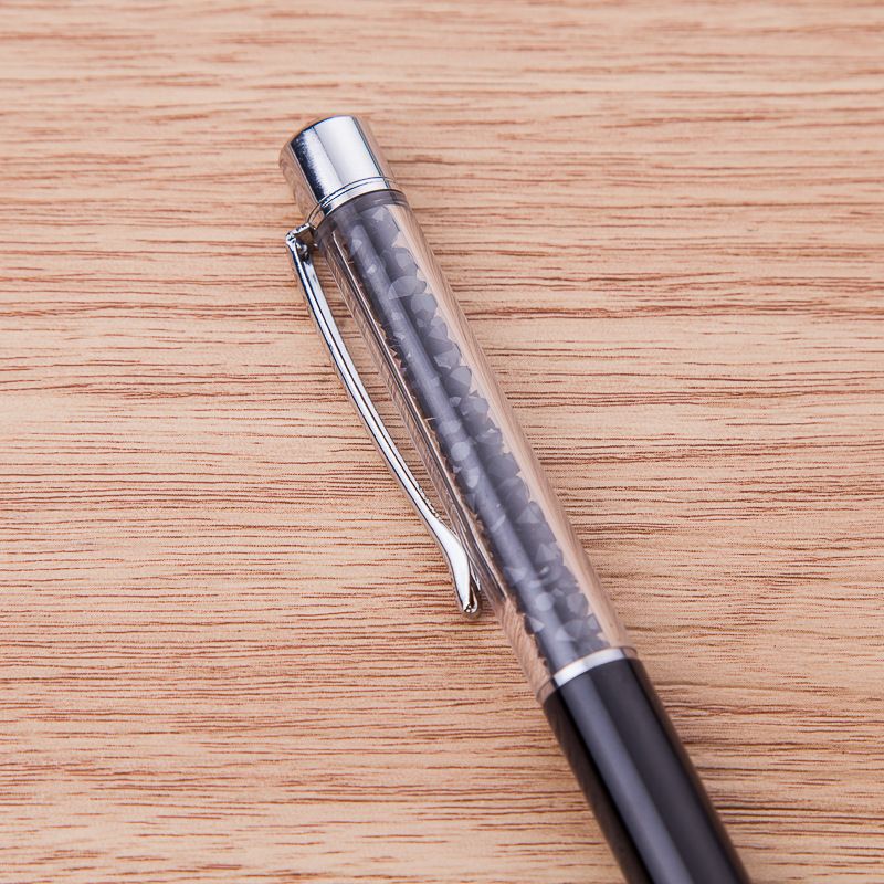 Długopis Z Kryształkami - Biurowy - Szkolny Różowy Niebieski