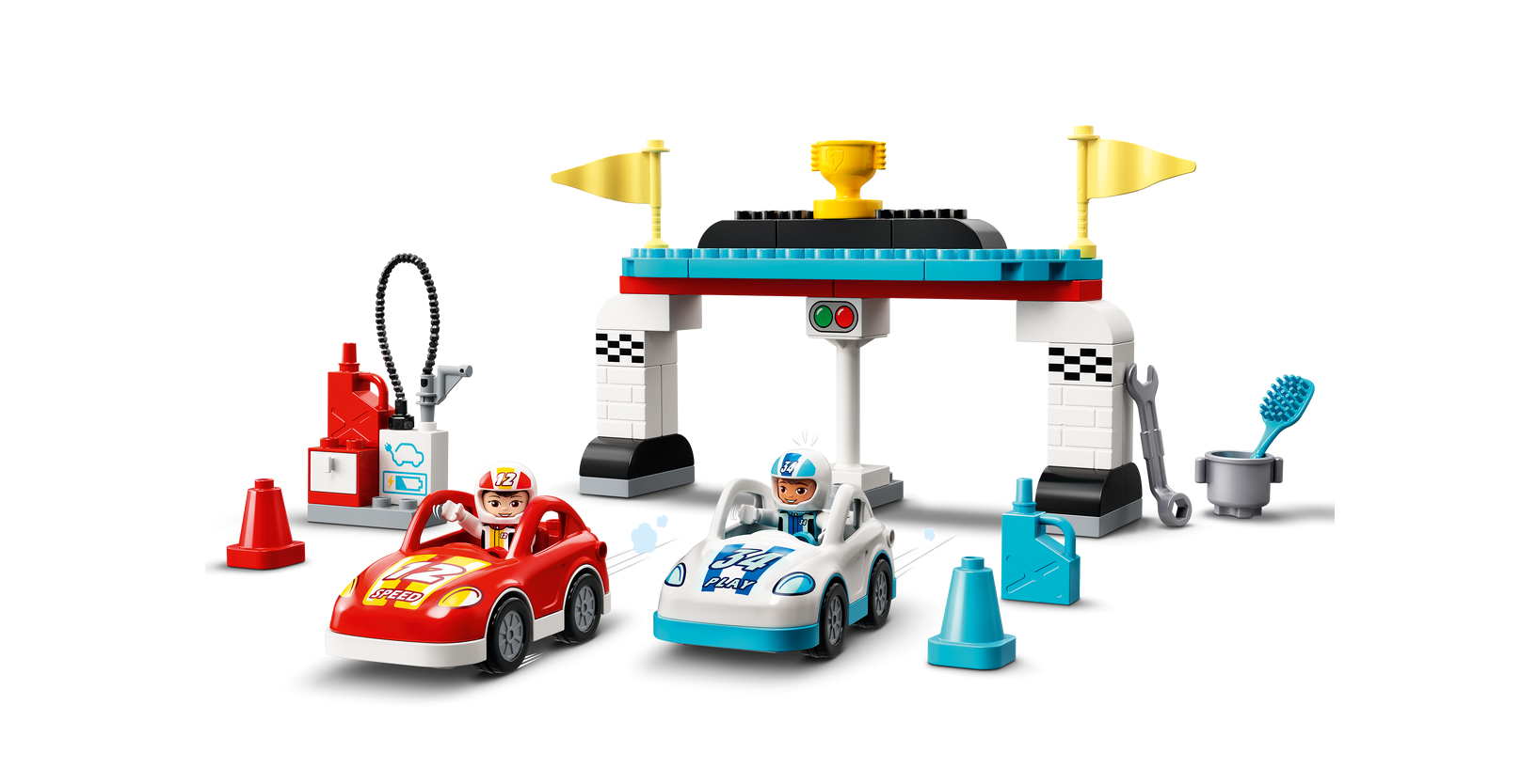 LEGO Duplo Samochody wyścigowe 10947