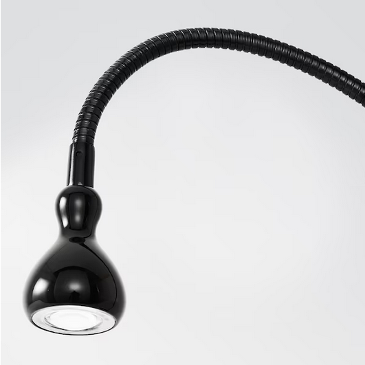 Lampa lampka USB LED czarna Jansjo do laptopa IKEA