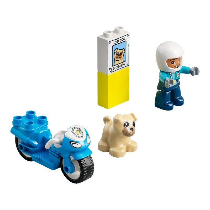 LEGO Duplo motocykl policyjny