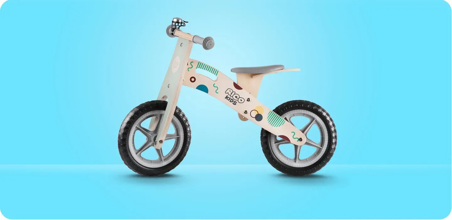 Rowerek biegowy drewniany Ricokids RC-610