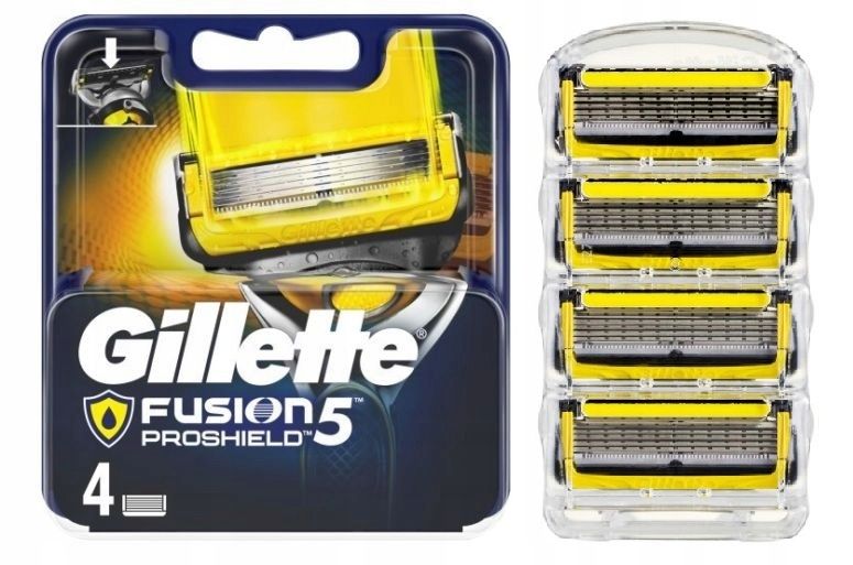 Wkłady Gillette Fusion Proshield Ostrza Oryginalne