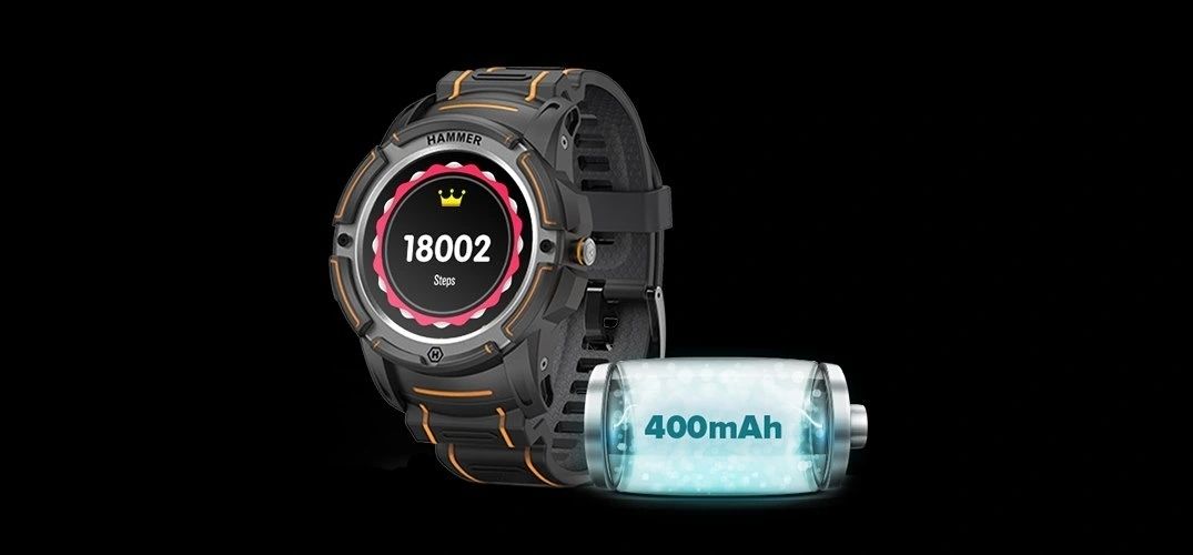 Zegarek Smartwatch Hammer Watch Wodoodporny Ip68