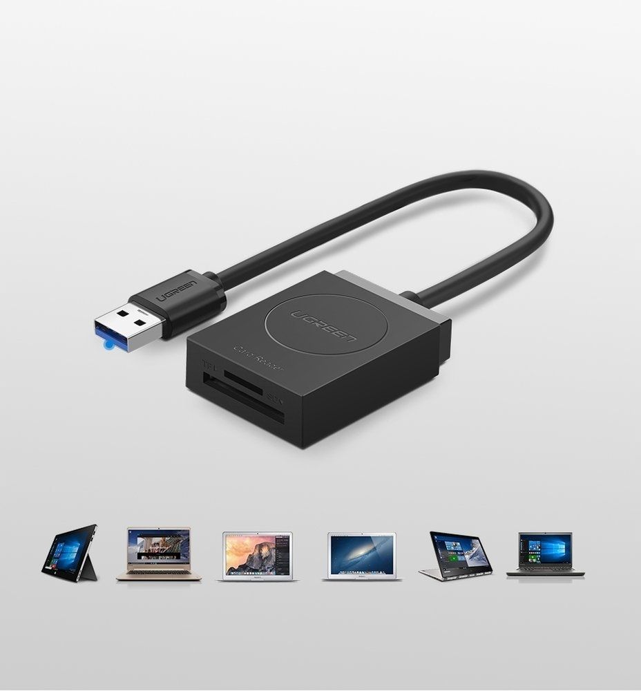 Ugreen Adapter Czytnik Kart Sd I Micro Sd Na Usb