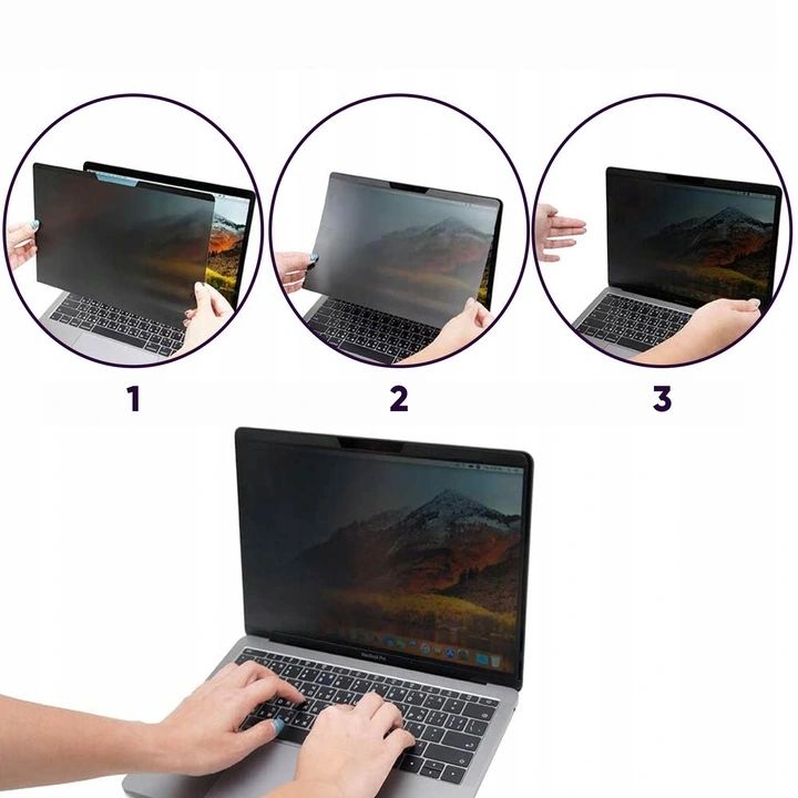 Magnetyczny Filtr Prywatyzujący Macbook Pro 13'