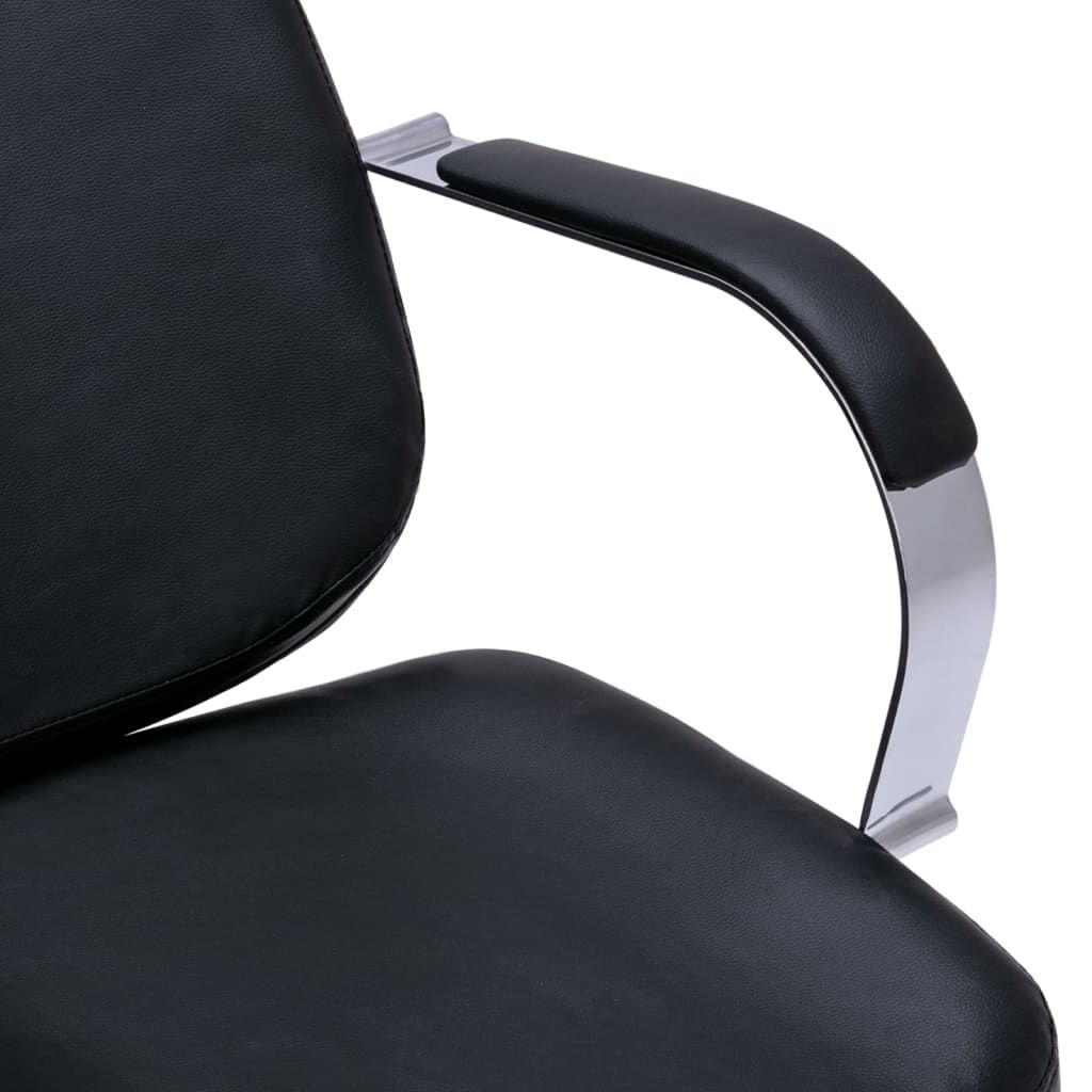 Myjnia fryzjerska, fotel z umywalką, czarno-biała, 137x59x82 cm