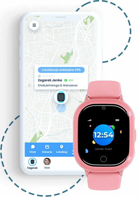 Locon Watch Lite — Wodoodporny Smartwatch GPS dla dziecka