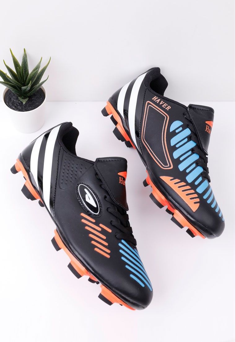 Buty piłkarskie chłopięce korki buty sportowe czarne 1 Meier 37 Czarny