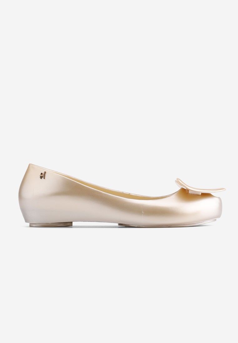 Balerinki meliski buty damskie baleriny gumowe złote 15 Ordonez Złoty 37