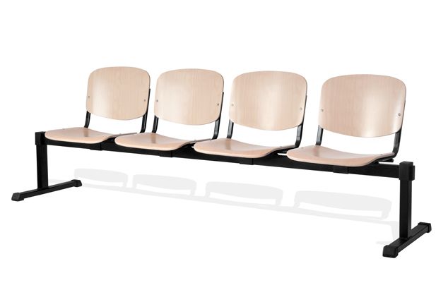 KRZESŁO ISO- BLACK- WOOD- PULPIT- SKLEJKA - MODEL 2023 !!! PROMOCJA !