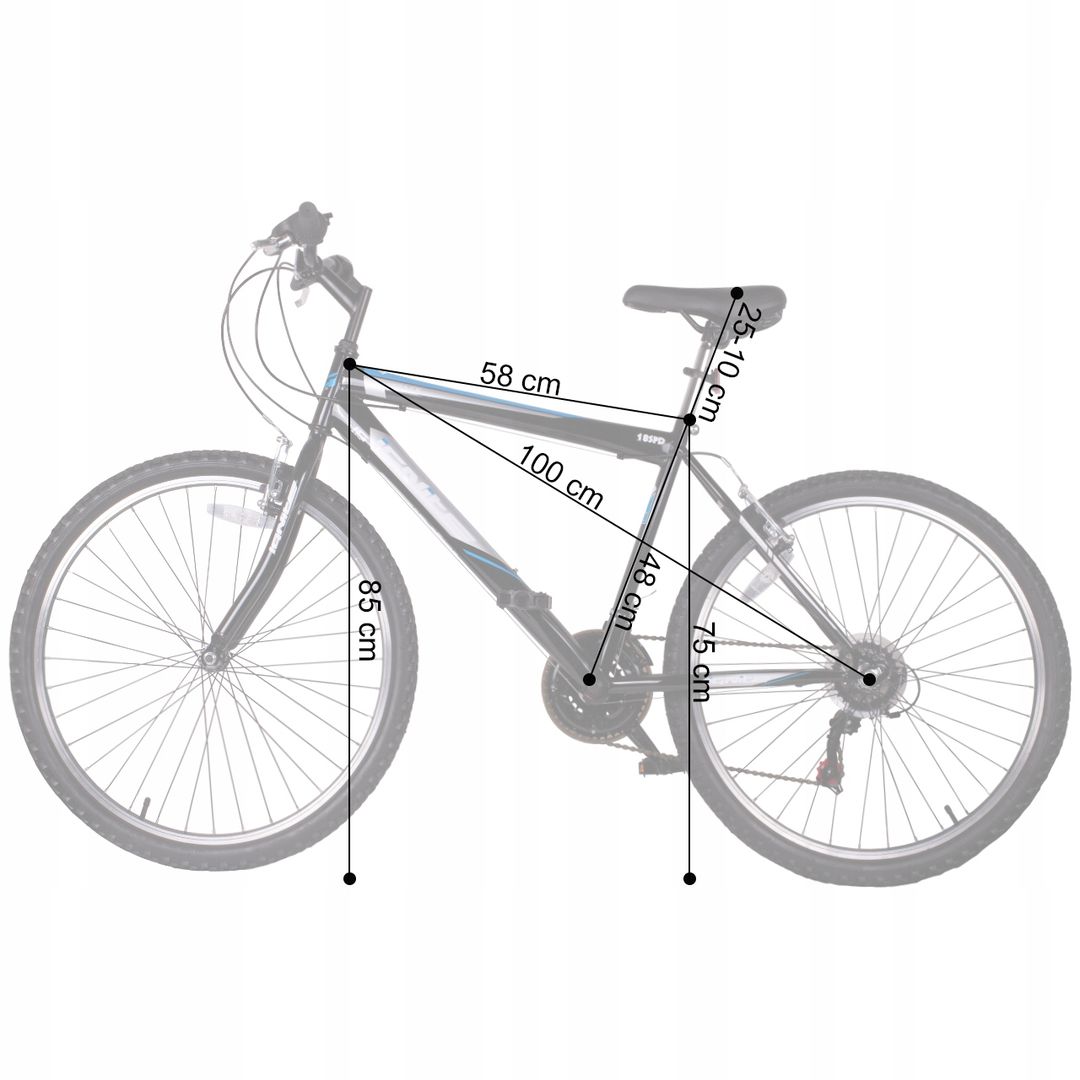Rower Górski MTB MalTrack Attack 26" Rama 18"
