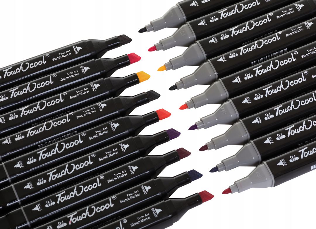 TOUCH SKETCH PRO MARKERY ALKOHOLOWE ZESTAW 80 SZTUK