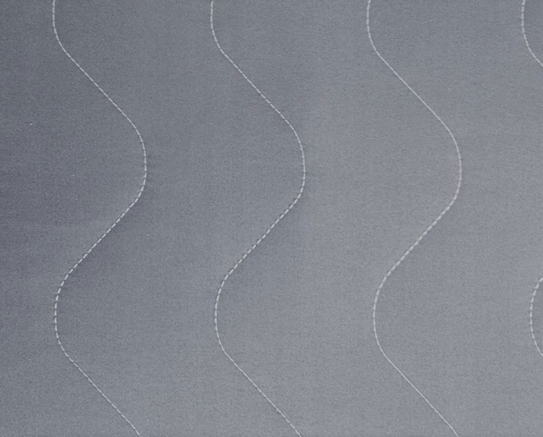 Pokrowiec na materac z mikrofibry GREY 130x200 cm