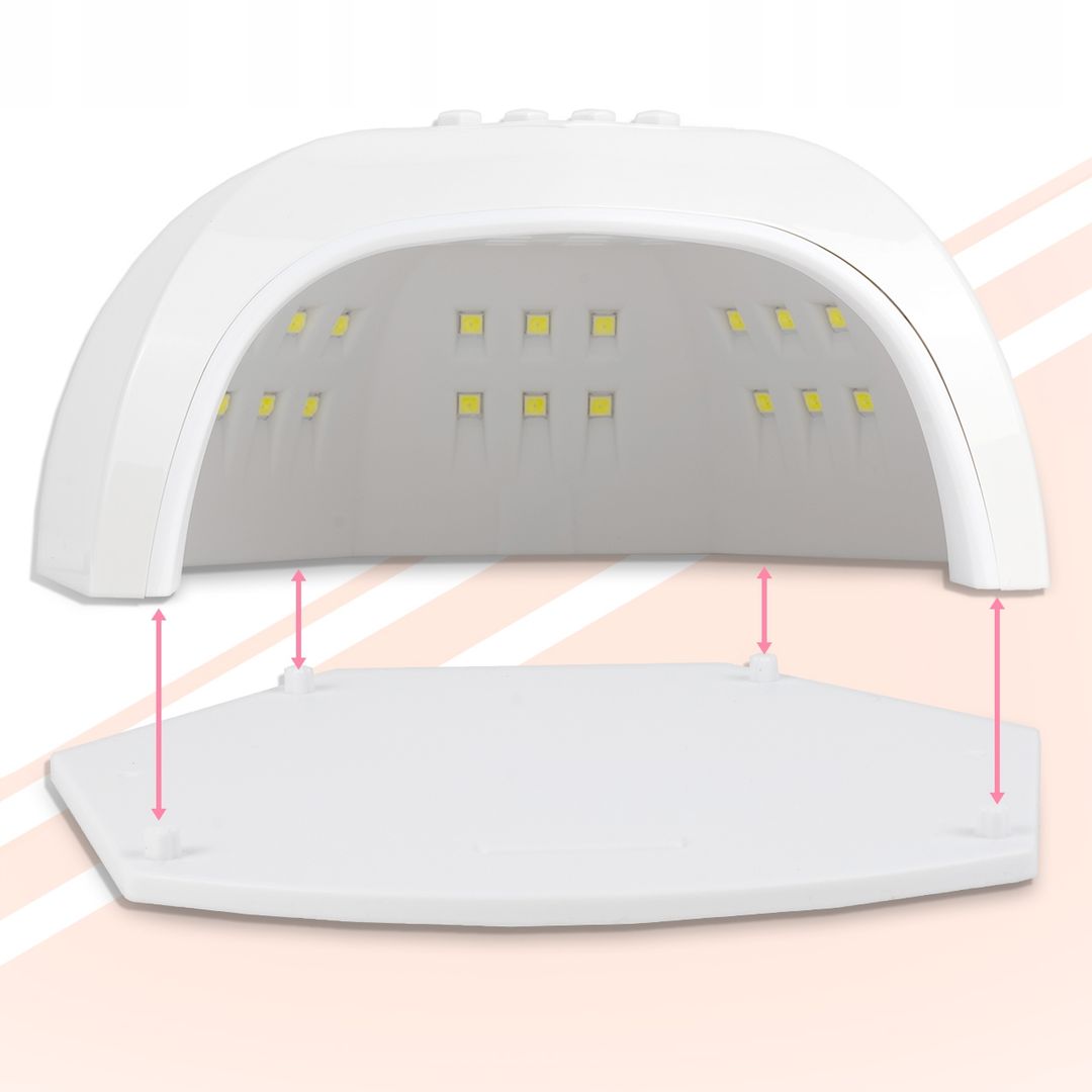 Lampa UV LED 168W Do Paznokci Manicure Pedicure