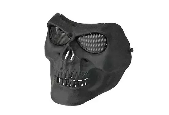 Maska na twarz Skull Style - czarna