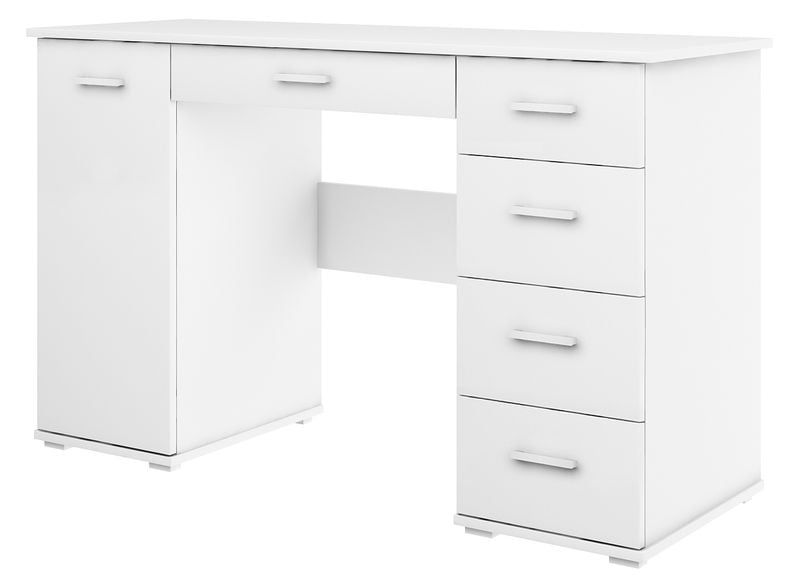 biurko ABS B2 białe z szufladami praktyczne szkolne dla dziecka