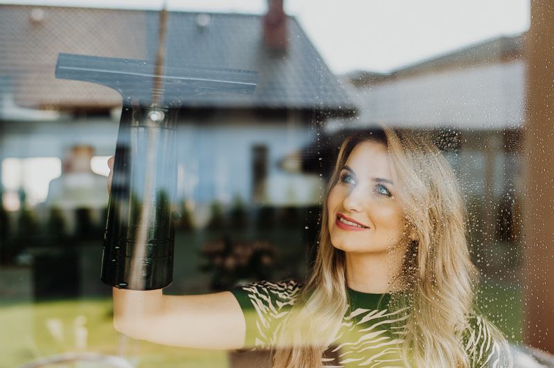 MOCNA MYJKA DO MYCIA OKNA SZYB LUSTER ZESTAW XXL