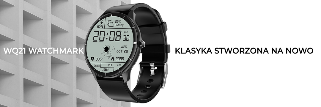 Zegarek Smartwatch dla sportowców 18 trybów sport WQ21 Watchmark