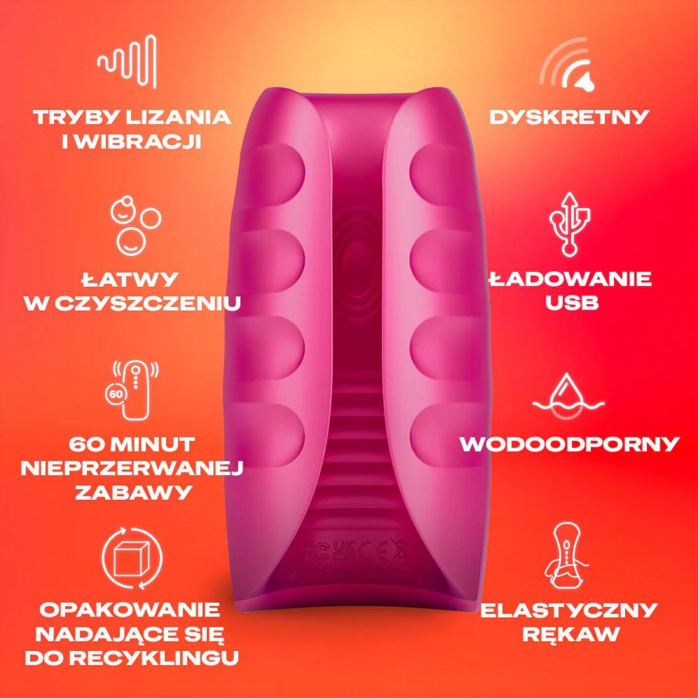 Durex Play Ride & Vibe Wibrujący Masturbator Męski - Arena.pl