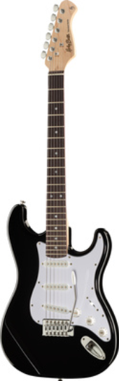 Gitara elektryczna Harley Benton ST-20 BK Standard Series z Tremolo ...