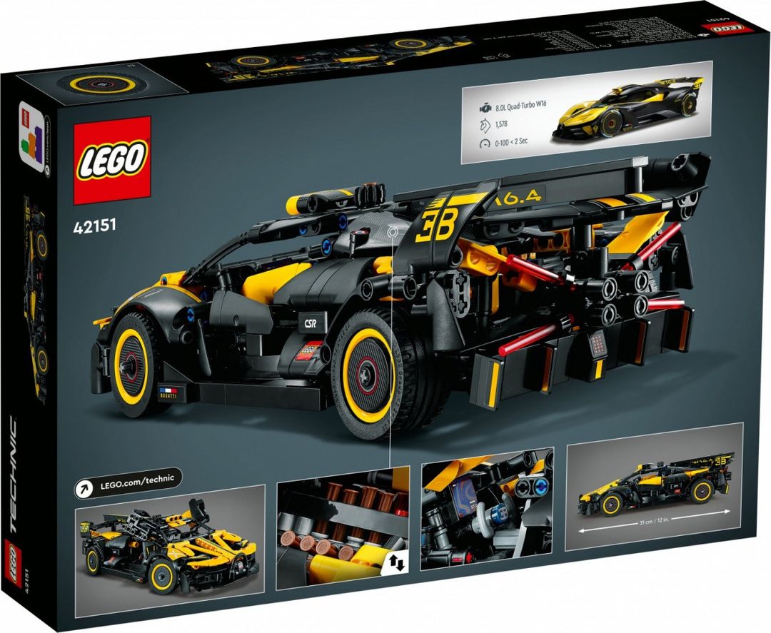 LEGO Technic 42151 Bolid Bugatti