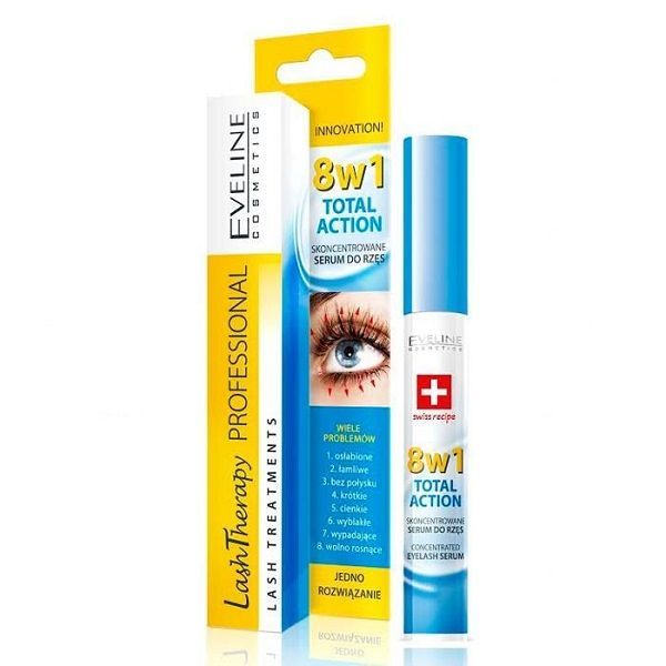 Eveline Lash Therapy Total Action 8in1 10ml serum do rzęs