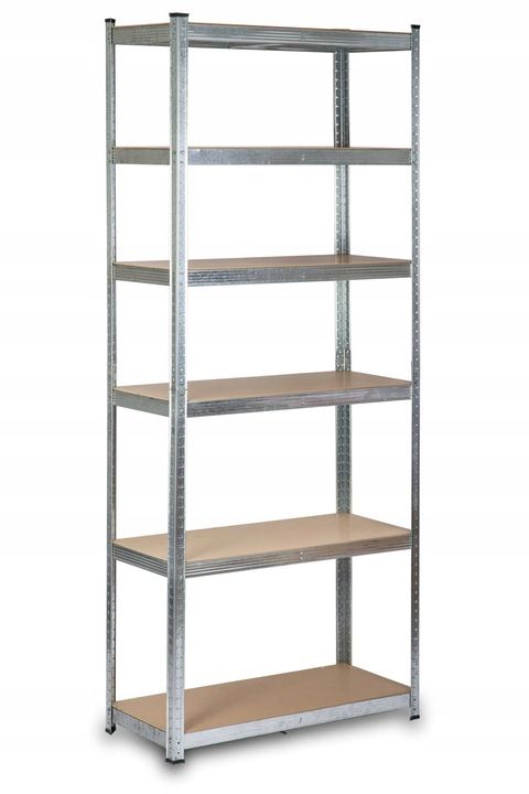 Regał metalowy magazynowy 222 x 90 x 40 cm Humberg HR-814