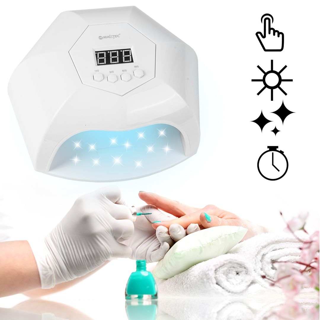 Lampa UV LED 168W Do Paznokci Manicure Pedicure