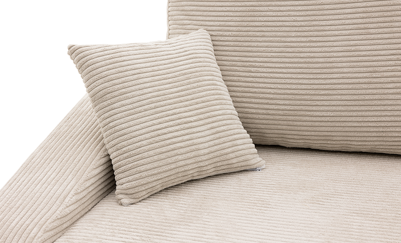 Sofa DORMA z funkcją spania TKANINA SZTRUKSOWA
