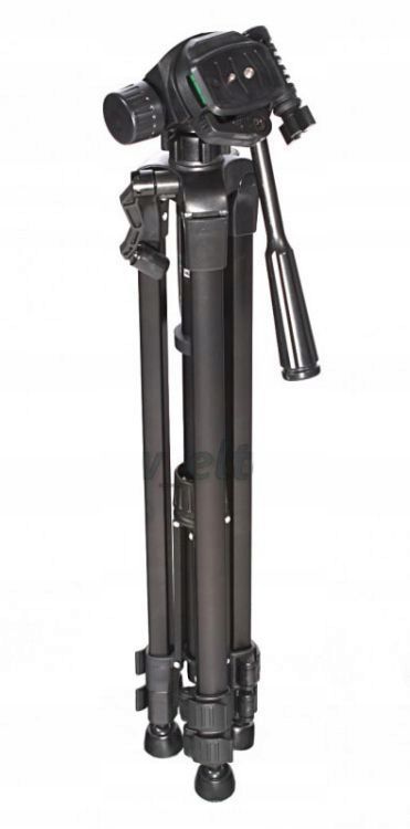 STATYW FOTOGRAFICZNY 157CM Z UCHWYTEM DO TELEFONU