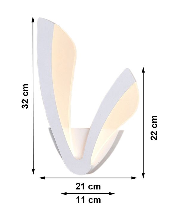 Kinkiet V-STAR lampa plafon LED 32 cm 10W Wobako