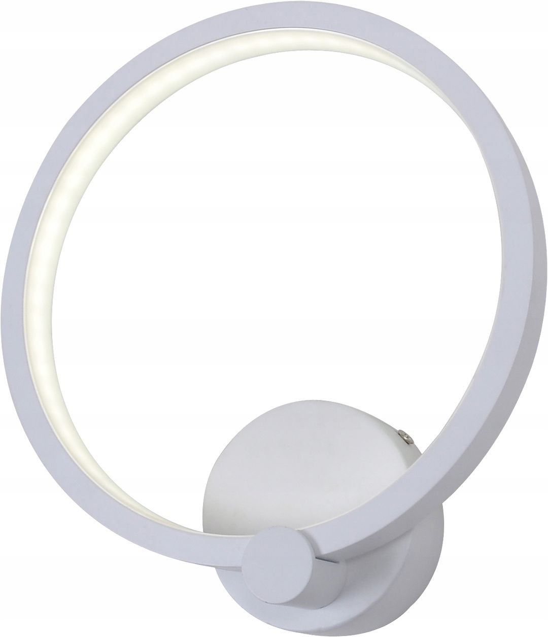Kinkiet SILVA nowoczesny lampa ring 20cm ścienna LED 12W  Wobako