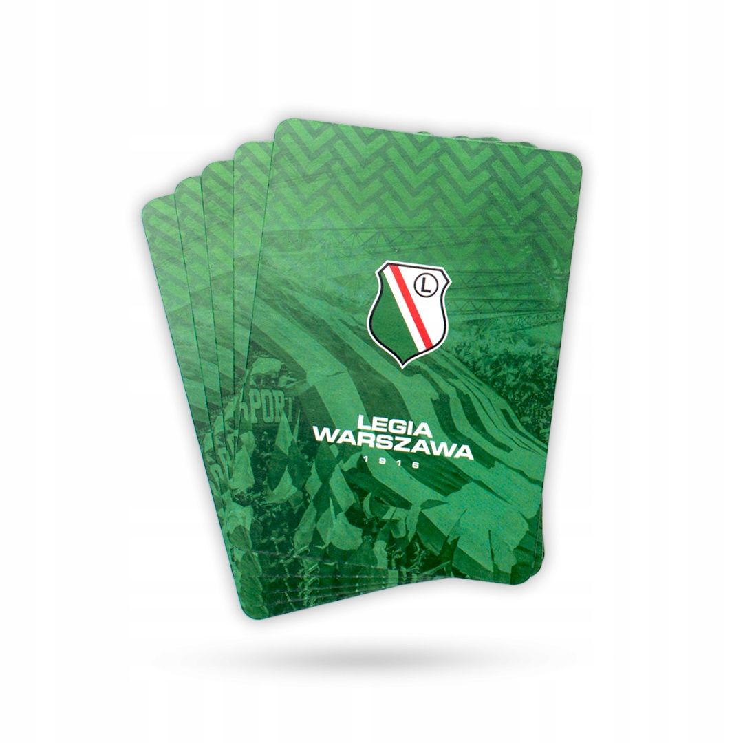 Legia Warszawa karty do gry talia kart