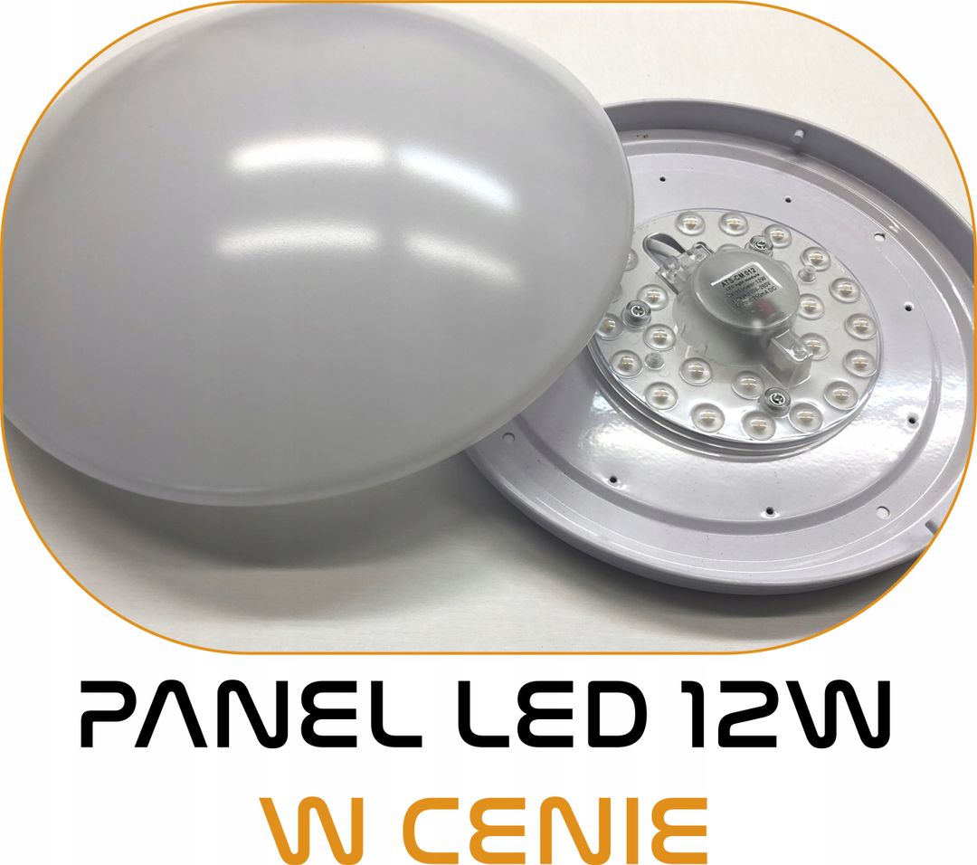 PLAFON LED Sufitowy, lampa, natynkowy 32cm 12W