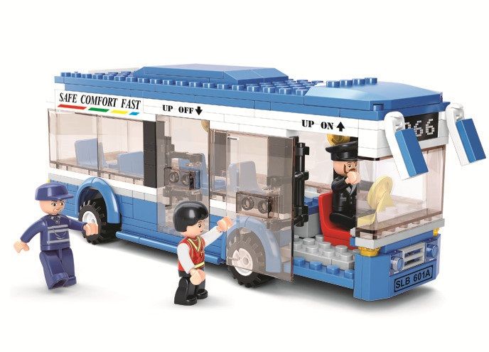 KLOCKI SLUBAN TOWN Autobus miejski 235 kompatybilne z LEGO