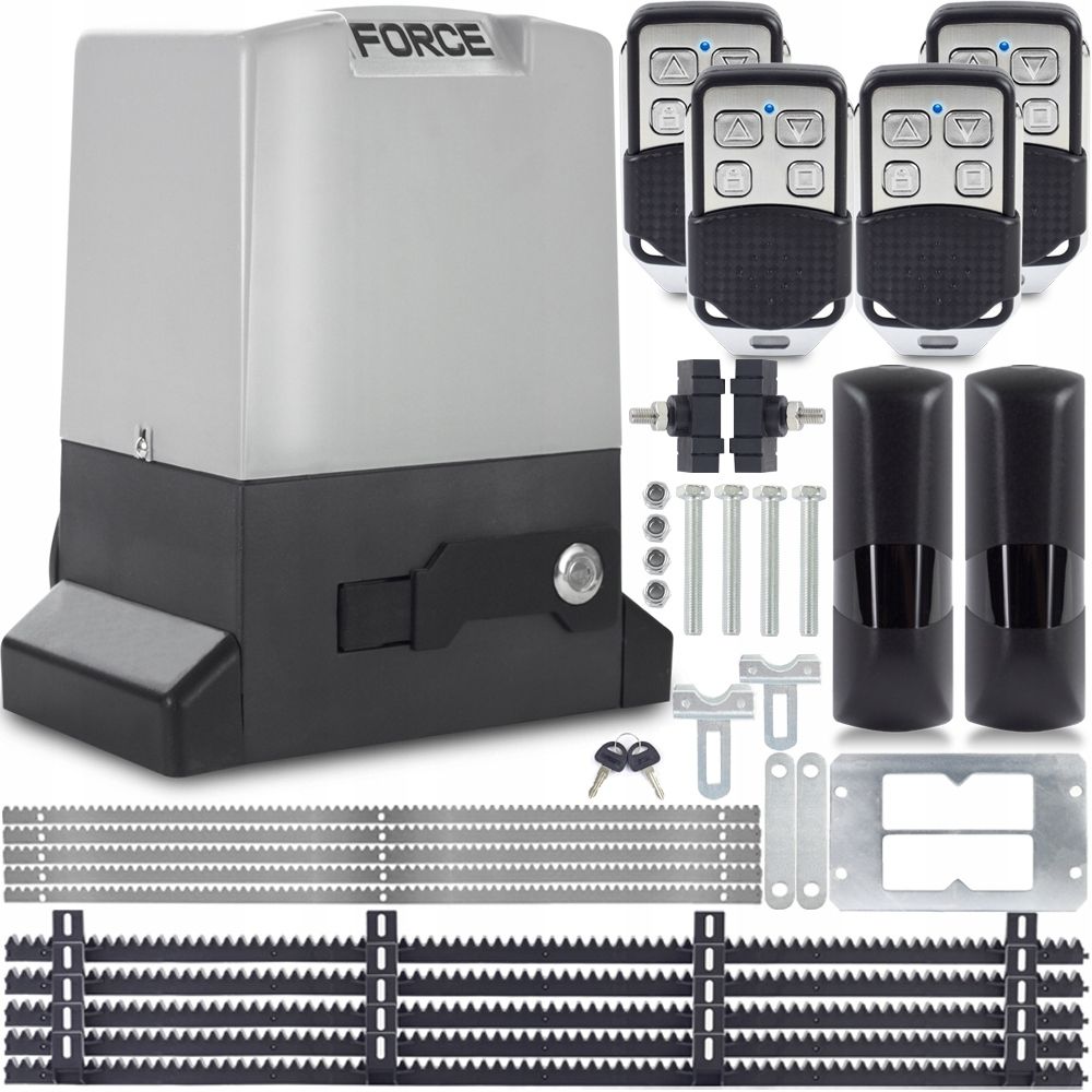 ZESTAW NAPĘD DO BRAM FORCE 760 4xPILOT 5xLISTWA