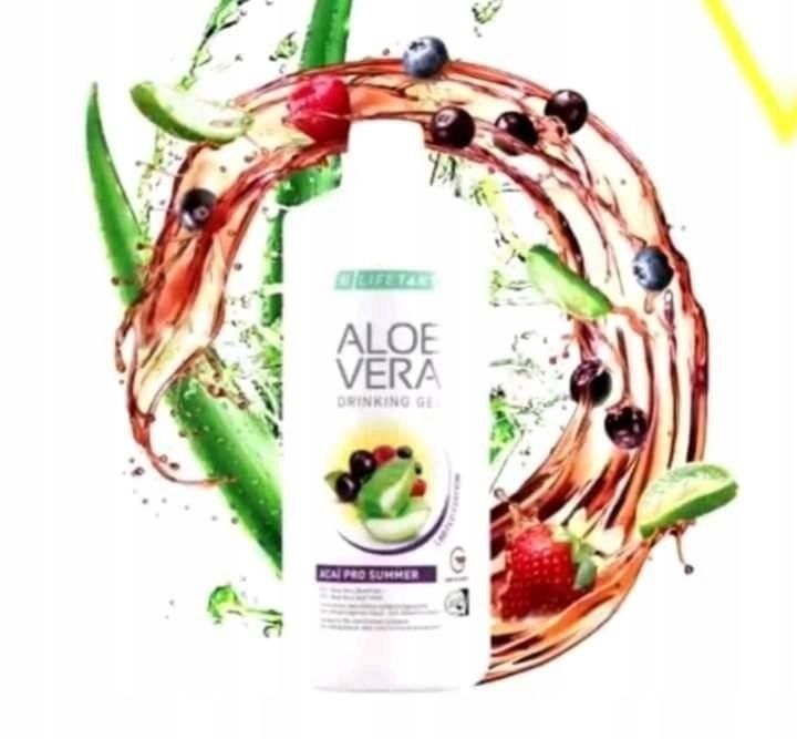 Żel do picia z aloesem 85% i witaminą C LR ACAI