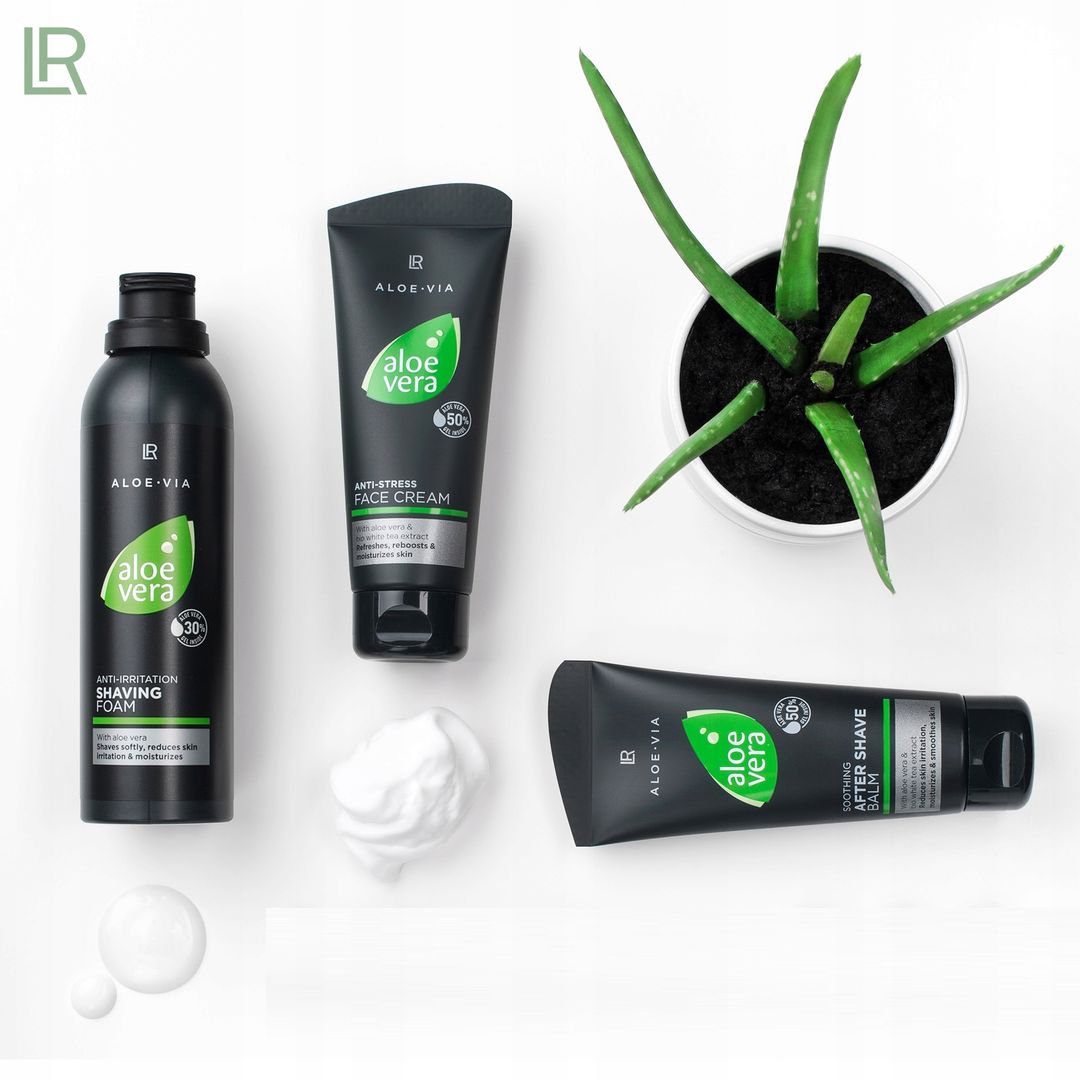 Zestaw DO GOLENIA z czystym aloesem LR Aloe Vera