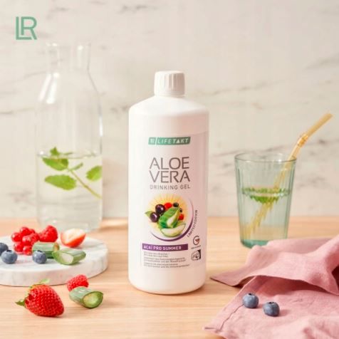 Żel do picia z aloesem 85% i witaminą C LR ACAI