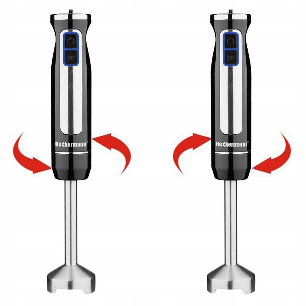BLENDER MIKSER ROBOT RĘCZNY HECKERMANN WIELOFUNKCYJNY 1200W