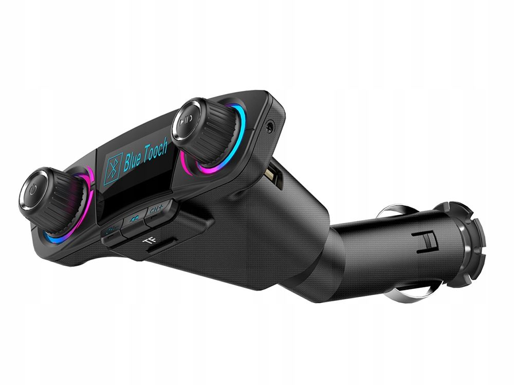 TRANSMITER FM BLUETOOTH USB 5.0 WIELOFUNKCYJNY 8W1 10049