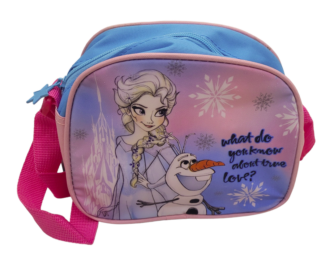 KRAINA LODU  TOREBKA NA RAMIĘ Z BROKATEM FROZEN