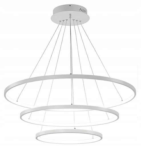 Lampa wisząca modern ring Wobako Silva III 20/40/60 okrąg żyrandol LED