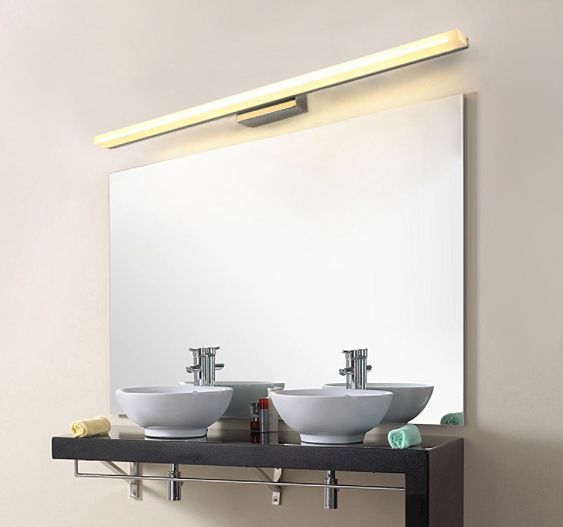 Minimalistyczna lampa nad lustro Kinkiet łazienkowy LED 40 cm 9W