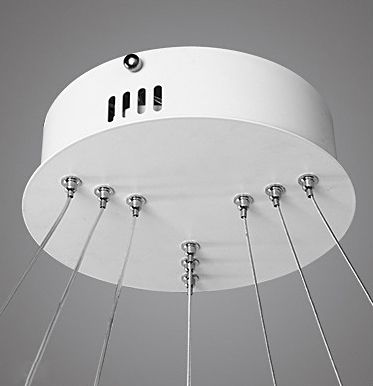Lampa wisząca ring Wobako SILVA III ring 20/40/60 okrąg żyrandol LED