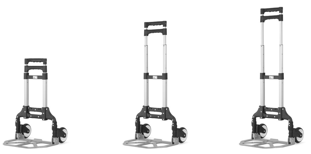Transportowy wózek aluminiowy składany HIGHER 70kg
