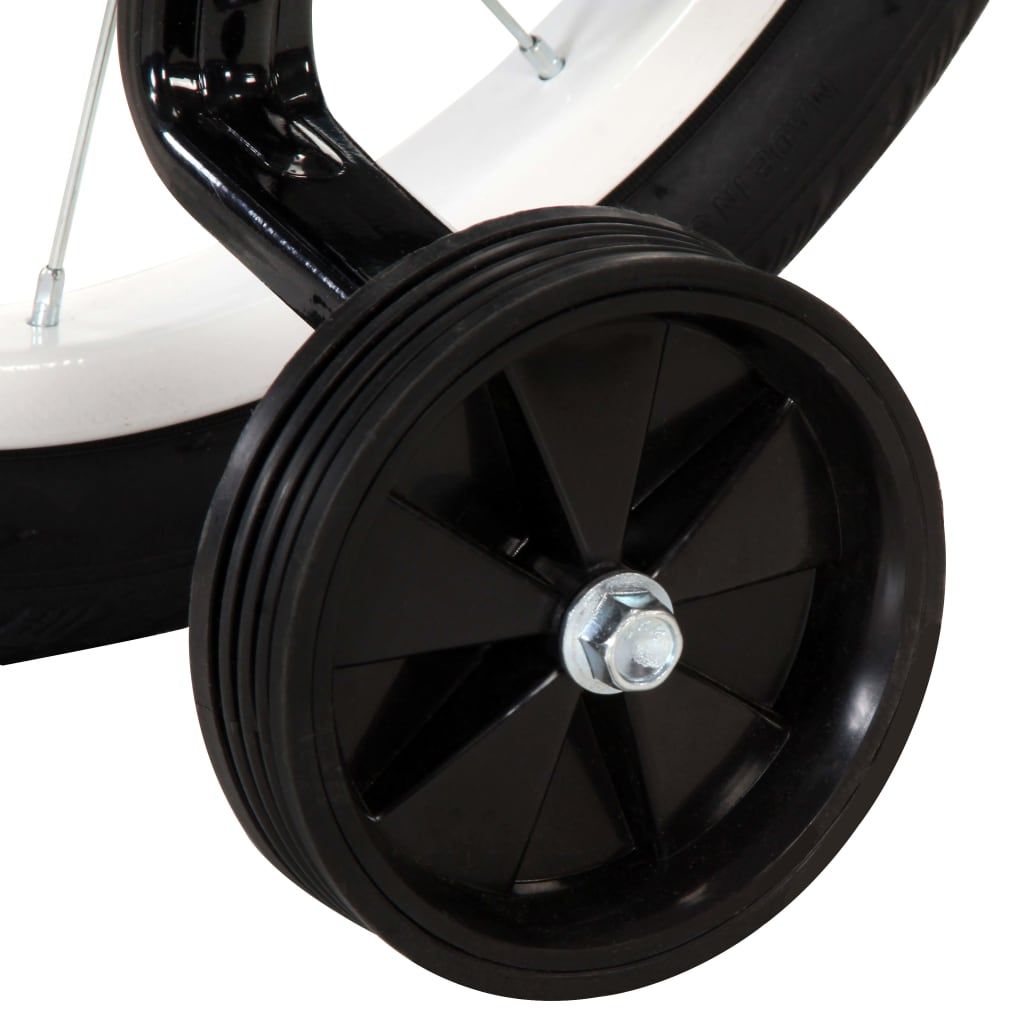 Rower dla dzieci, 14 cali, czarno-niebieski