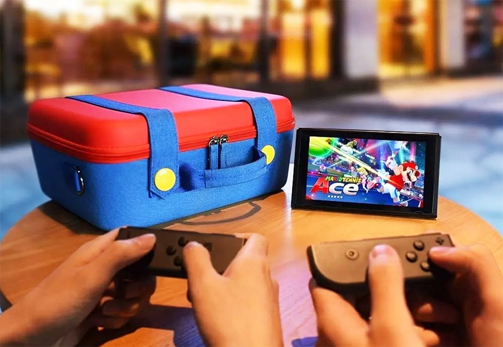 Etui Mario walizka torba do Nintendo Switch OLED