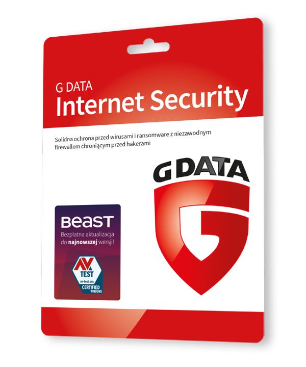 G Data Internet Security 3PC / 2Lata