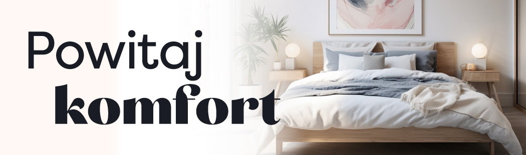 Powitaj komfort baner kategorii